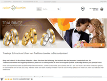 Tablet Screenshot of online-juwelier.de